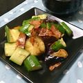 くみちょ～～'s cooksnap of when they made ☆ナスとキュウリのオイスターソース炒め☆.