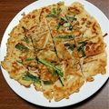 tsun34's cooksnap of when they made にらと納豆のチヂミ.