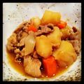菜奈花's cooksnap of when they made 圧力鍋で簡単肉じゃが.