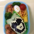 まめまぁ's cooksnap of when they made ＊キャラ弁＊キョウリュウグリーン.