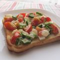 doiko's cooksnap of when they made 野菜ゴロゴロ♪サラダトースト.