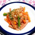シャンプーハット's cooksnap of when they made お弁当✿スパムで３色炒め.