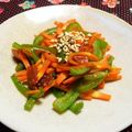シャンプーハット's cooksnap of when they made お弁当に♪ピーマンと人参の梅和え☆.
