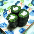 シャンプーハット's cooksnap of when they made お弁当に！しらすとほうれん草の海苔巻き.