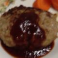 Ayapoyoyo's cooksnap of when they made ふわふわ～♡うちのハンバーグ.