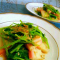 ニコニコまっきー's cooksnap of when they made かまぼことみつばのポン酢和え.