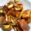 ichigopan2's cooksnap of when they made 厚揚げと舞茸のカレーチーズ炒め.