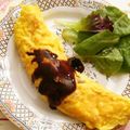 ヌーシ's cooksnap of when they made 甘辛キノコのオムレツ.