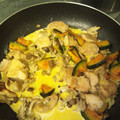 kagamisaka's cooksnap of when they made 簡単☆鶏とかぼちゃのクリーム煮.