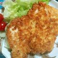 tontokokin's cooksnap of when they made とり胸肉のシュニッツェル.