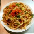 ぴっぴキッチン's cooksnap of when they made オイスターソースで作る「焼きうどん」.