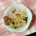 ｶｷｱｲ's cooksnap of when they made すし酢で新たまねぎとハムのマリネ.