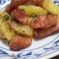 あきやんちゃん's cooksnap of when they made ポテトとウインナーのアンチョビ炒め.