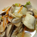rokamari's cooksnap of when they made 鱈と椎茸と白菜の醤油みりん酒だし煮.