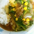 u_mi_n's cooksnap of when they made すぐできる☆ほうれん草カレー.