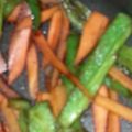 なおりょうり's cooksnap of when they made ピーマンと人参のきんぴら.