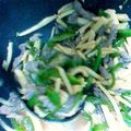 numpy's cooksnap of when they made チンジャオロース（青椒肉絲）.