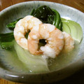 プチクリスタル's cooksnap of when they made 青梗菜とエビのうすくず煮.