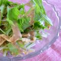 mikkusan's cooksnap of when they made 簡単♪水菜と切干大根のサラダ.