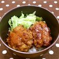 そやまま。's cooksnap of when they made 精進料理的☆蓮根で蒲焼きどんぶり.