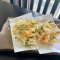 ♪Key♪'s cooksnap of when they made ご家庭でサクサク！簡単かき揚げのコツ.