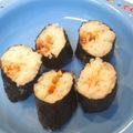 まいmama0322's cooksnap of when they made ✿梅かつお納豆巻き✿.