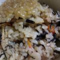 sanama0826's cooksnap of when they made 我が家流☆ひじきご飯♪.