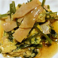 スーティー's cooksnap of when they made つるむらさきと油揚げの卵とじ.