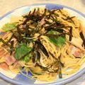 お菓子ダイスキ's cooksnap of when they made しめじとベーコンの和風パスタ.