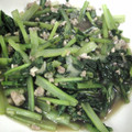 stw's cooksnap of when they made ほうれん草とひき肉のオイスターソース炒め.