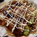 azs2810's cooksnap of when they made ✿簡単♪春巻きの皮で絶品お好み焼✿.