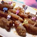 hii♡'s cooksnap of when they made 簡単さっぱり肉巻きキノコ.