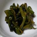 ＊＊＊サメ子＊＊＊'s cooksnap of when they made 本日はどっち☆にんにくピーマン塩こぶ２種.