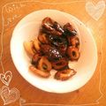 komugiko4's cooksnap of when they made お弁当に♪ちくわの甘辛煮☆.