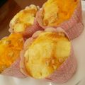 ハスミさん's cooksnap of when they made 甘さひかえめ朝食チーズマフィン.
