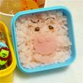 あさみえ's cooksnap of when they made トイストーリー・ハム弁　簡単キャラ弁.