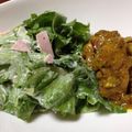 ＊わ　ぁ＊'s cooksnap of when they made グリーンレタス＆キャベツ＆ハムのサラダ☆.
