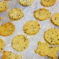 canahey's cooksnap of when they made ＊サツマイモの米粉クッキー.