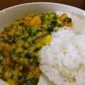 てる坊's cooksnap of when they made ビーガンの南瓜とレンズ豆のカレー.