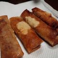 もみじ0023's cooksnap of when they made シナモンアップル春巻き.