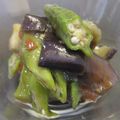 PARNELL's cooksnap of when they made 茄子とオクラの梅煮浸し.