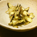 olive11's cooksnap of when they made ナスとみょうがの即席漬け.