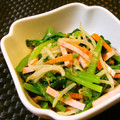 nekoland's cooksnap of when they made ＊小松菜ともやしの香味和え＊.
