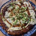 トコタン's cooksnap of when they made 納豆のお好み焼き　ごはんで.
