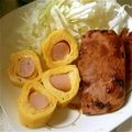 魔法陣グルグル's cooksnap of when they made 簡単もう一品！魚肉ソーセージの卵ロール.