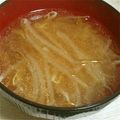 ぽていも's cooksnap of when they made 超簡単にチゲ風★もやしのお味噌汁★.