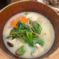 しゅうう's cooksnap of when they made 関西風　簡単絶品白みそのお雑煮♪甘め♪.