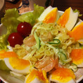 タニカゼ's cooksnap of when they made 簡単☆エビと卵のスパサラダ.