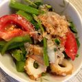 ユウコフスキー's cooksnap of when they made つるむらさきトマトちくわｄｅ塩麹酢の物.