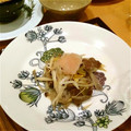 ナピト's cooksnap of when they made ✿ヘルシ～な牛蒡とシメジの卵とじ牛皿✿.